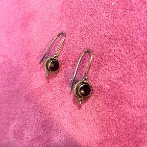 Vintage 90’s black earrings